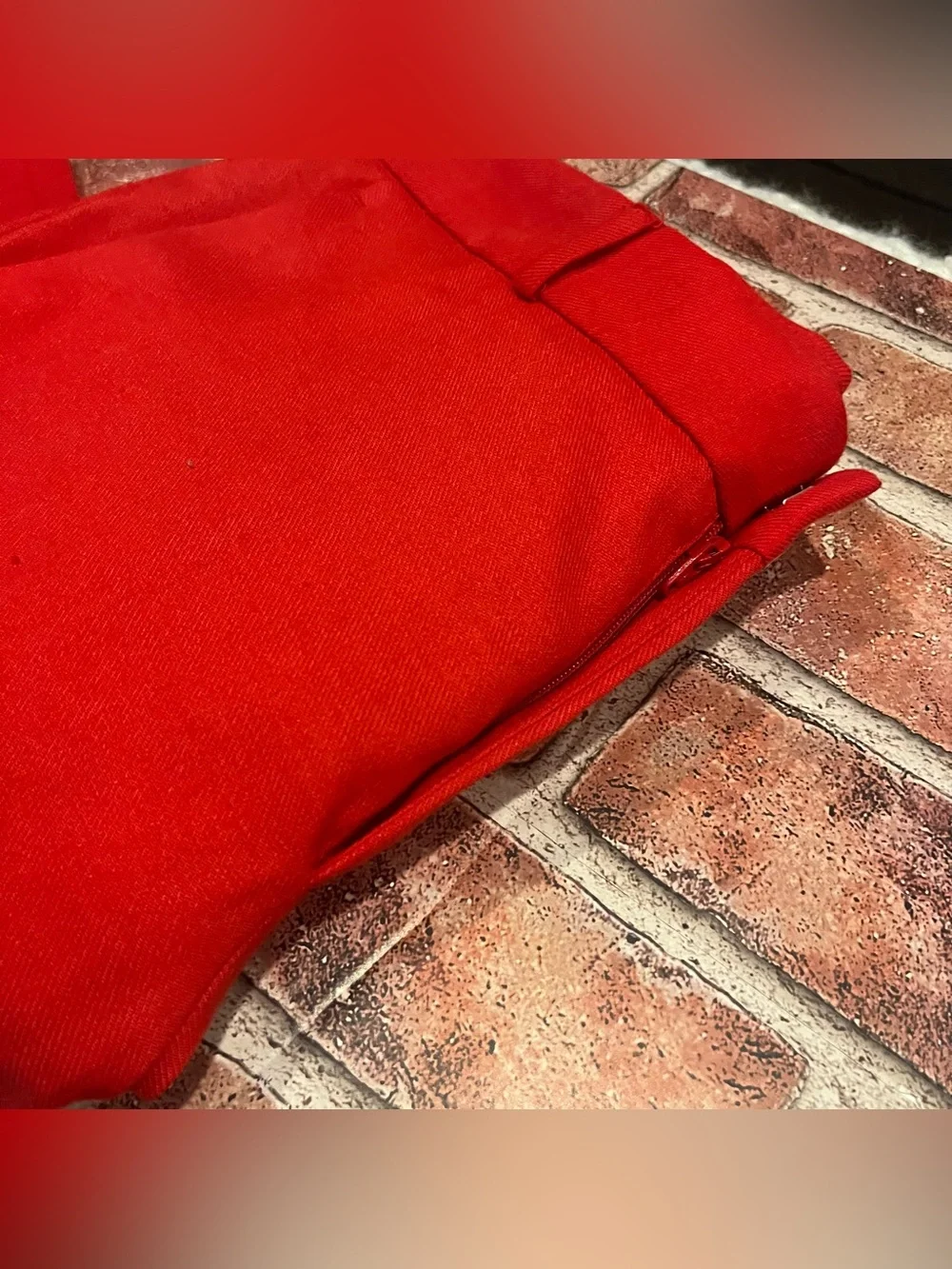Banana republic Avery Pant Linen red size 4